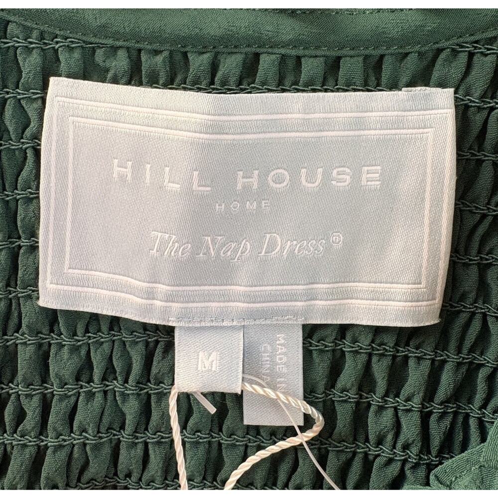 Hill House Home NWT Women’s Louisa Nap Dress Size M Green P9 - Picture 3 of 8